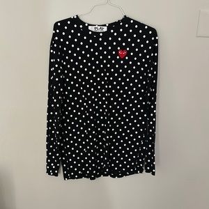 Comme Des Garçons play long sleeve tee